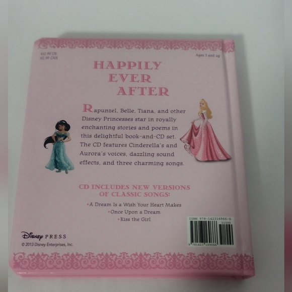 [5x$20] Disney Reading Along Book & CD - Picture 5 of 5